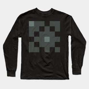 Patchwork (Petrol) Long Sleeve T-Shirt